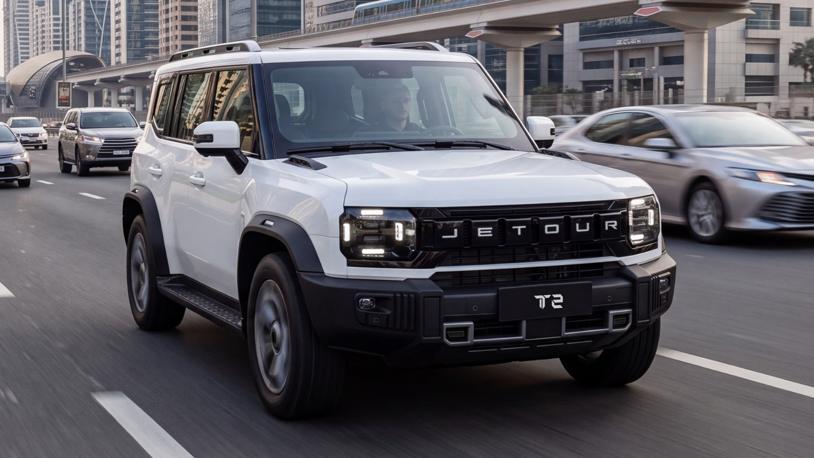 The Jetour T2 Takeover in Dubai